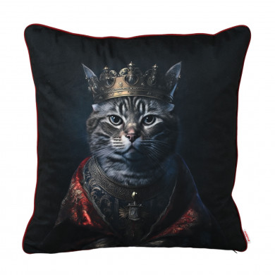 Pernă decorativă Cat in the Crown.