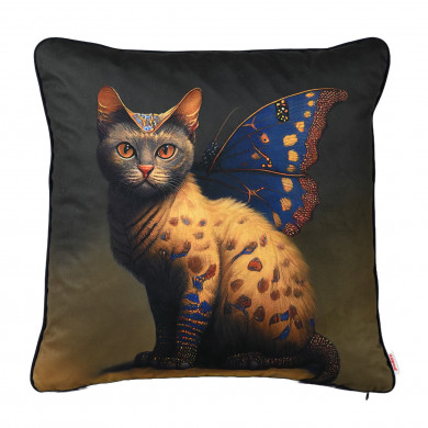 Pernă decorativă Cat Butterfly