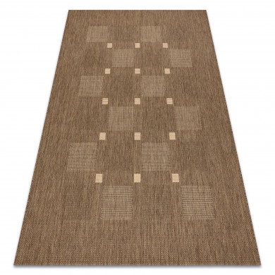 Covor sisal Floorlux 20079 coffee si mais