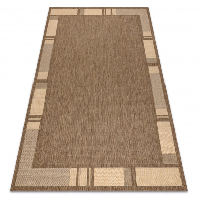 Covor sisal Floorlux 20195 coffee si mais