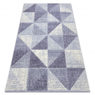 Covor Feel 5672/17944 triunghiurile bej/violet