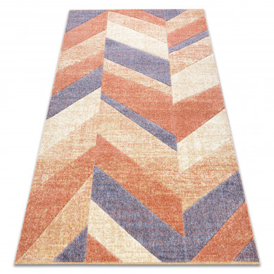Covor Feel 5673/17931 Spic bej/teracotă/violet