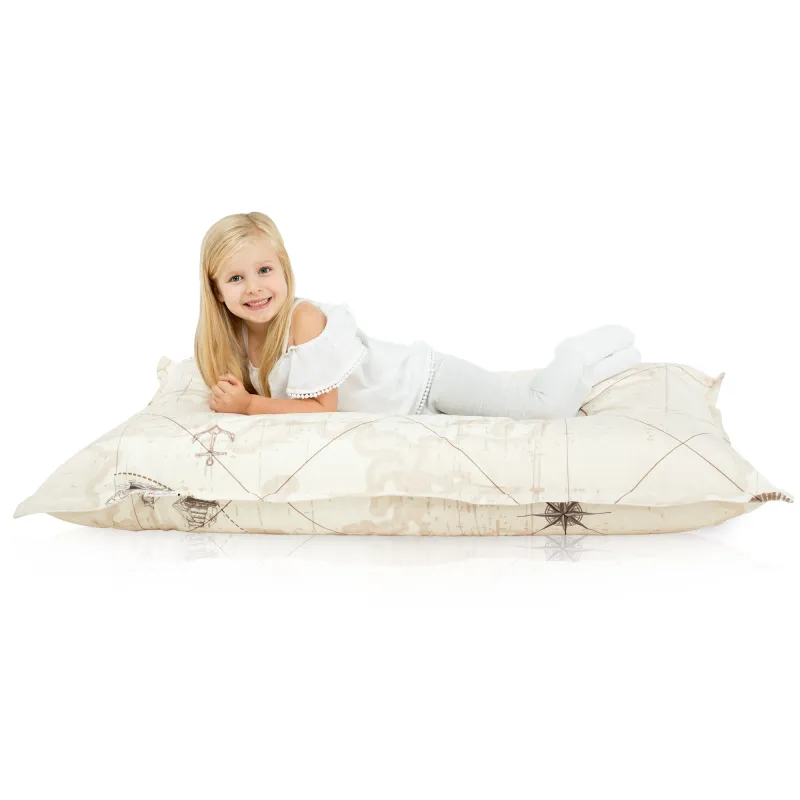 Pernă Puf de Podea Gigant XL pentru copii - Material Imprimeu Premium – vedere 128