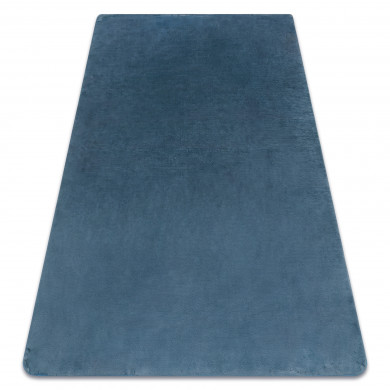 Covor modern de spălat POSH shaggy albastru, antiderapant, gros