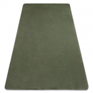 Covor lavabil modern POSH shaggy verde, pluș anti-alunecare