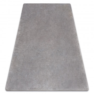 Covor modern de spălat POSH shaggy gri, antiderapant, gros