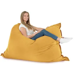 Saltea Puf de Podea XXL Gigant pentru adulți - Catifea Soft – vedere 43