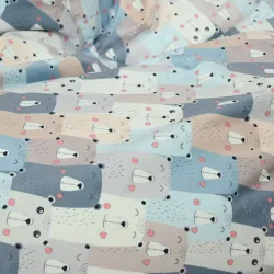 Puf Taburet Suport Picioare Rotund - Material Imprimeu Premium – vedere 63