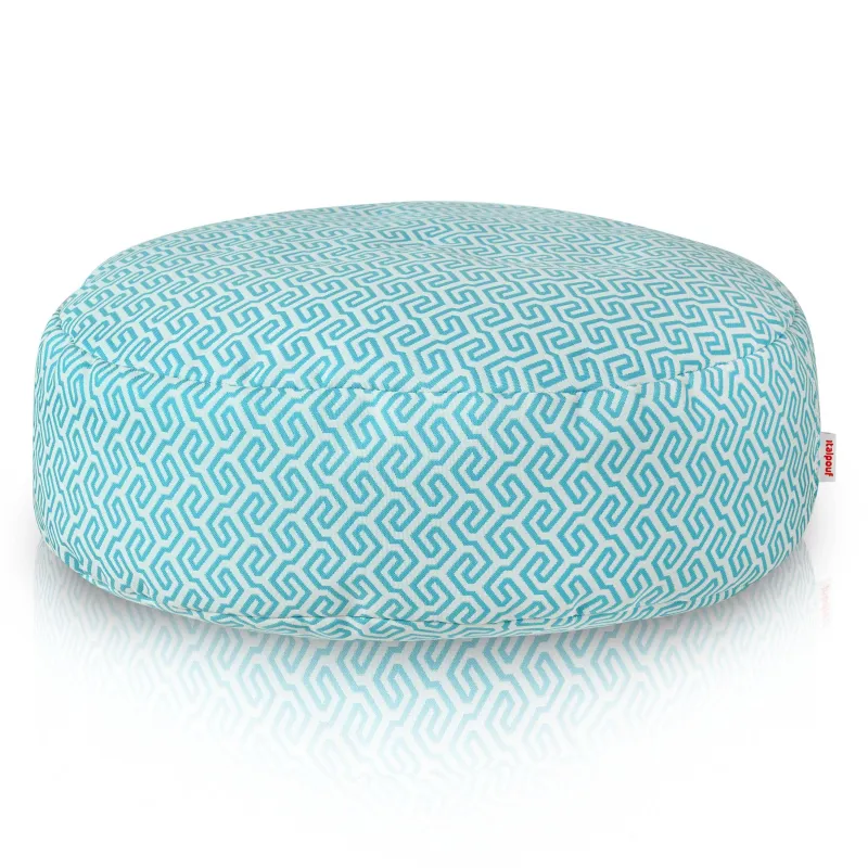 Puf Taburet Suport Picioare Rotund - Material Imprimeu Premium – vedere 2