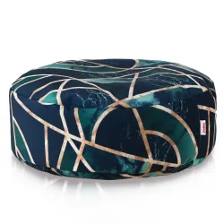 Puf Taburet Suport Picioare Rotund - Material Imprimeu Premium – vedere 21