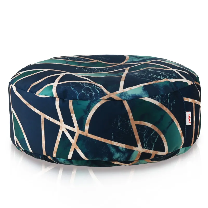 Puf Taburet Suport Picioare Rotund - Material Imprimeu Premium – vedere 21