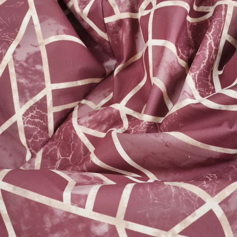 Puf Taburet Suport Picioare Rotund - Material Imprimeu Premium – vedere 50