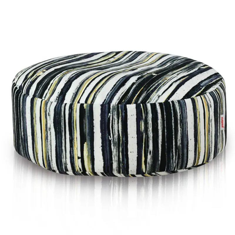 Puf Taburet Suport Picioare Rotund - Material Imprimeu Premium – vedere 18