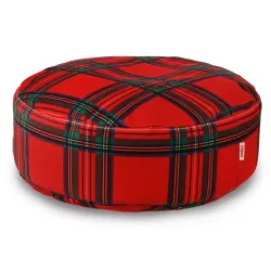 Puf Taburet Suport Picioare Rotund - Material Imprimeu Premium