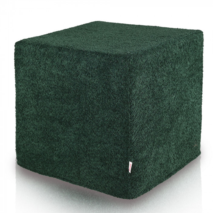ElegantSquare Tweed Beige Check - Puf cub
