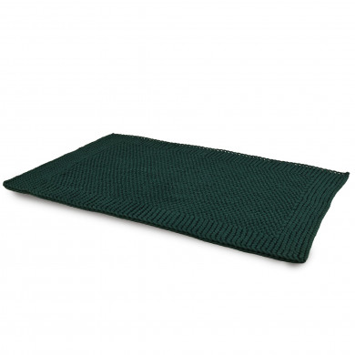 Covor din bumbac țesut manual Forest Calm – dreptunghiular 113x74 cm