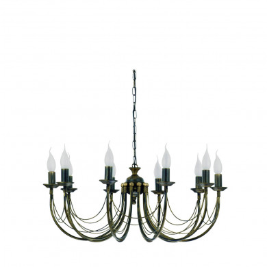 Candelabru clasic ARES X lat, pandantiv mare 206