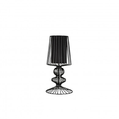AVEIRO Lampă de masă cu fir negru, înălțime 43 cm 5411