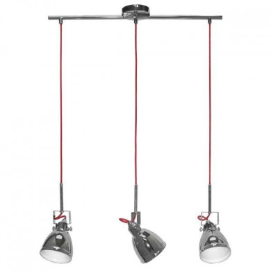AXE III lampă insulară cromată, roșie 5445