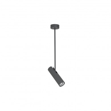 EYE SUPER GRAPHITE A lampă de tavan, lungime 56 cm 6495