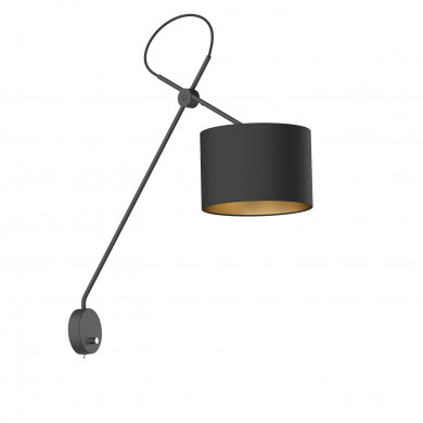Lampă de perete VIPER BLACK 6513