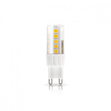 Bec LED ceramic G9 4W alb cald 3000K