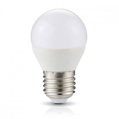 Bec LED E27 6W neutru 4000K G45 bilă