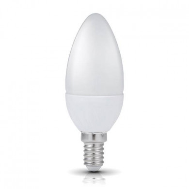 Bec LED E14 6W neutru 4000K lumânare