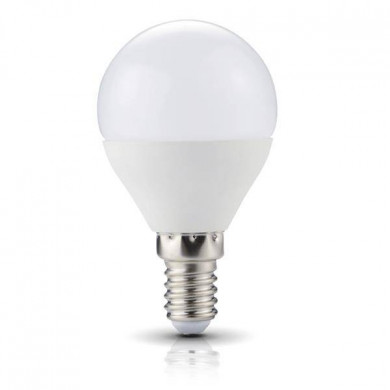 Bec LED E14 6W neutru 4000K bilă G45
