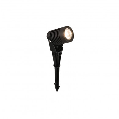 SPIKE LED exterior spot stâlp, negru, 18,5 cm, 9100