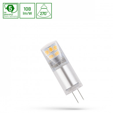 Bec LED G4 12V 2,5W alb cald