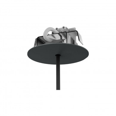CAMELEON CANOPY F BLACK suport încastrat, negru, diametru 8 cm 8547