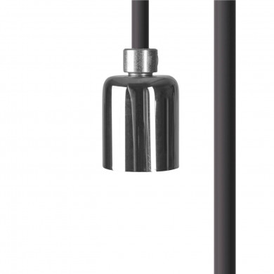 CAMELEON CABLE GU10 2,5 M NEGRU/CROM 8633
