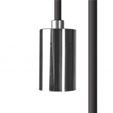 8657 Suspension ""CAMELEON CABLE E27 2,5 M NEGRU/CROM"" 8657