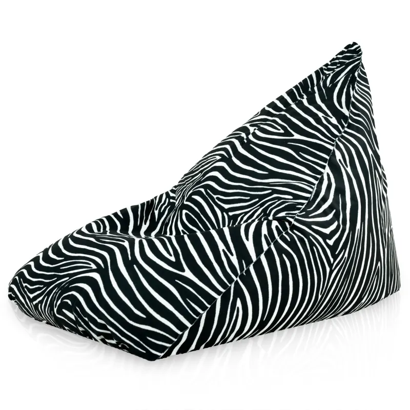 Fotoliu Puf relaxare de podea XL Bermuda - Material Imprimeu Premium – vedere 10