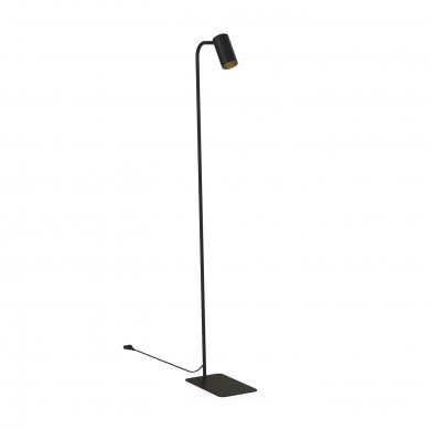 Lampă de podea MONO 120 cm GU10 | negru/auriu 7717