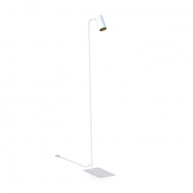 Lampă de podea MONO 120 cm GU10 | alb/auriu 7714