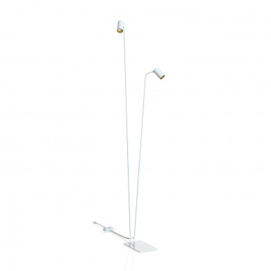 Lampă de pod dublă MONO 120 cm 2xGU10 | alb/auriu 7715