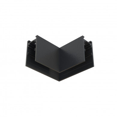 Conector de colț orizontal montat la suprafață TRACK LVM 48V | negru 10164