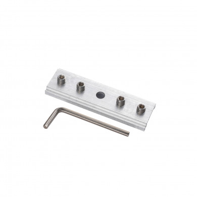 Conector clemă de montare pentru șine magnetice LVM Allen | argintiu 10171
