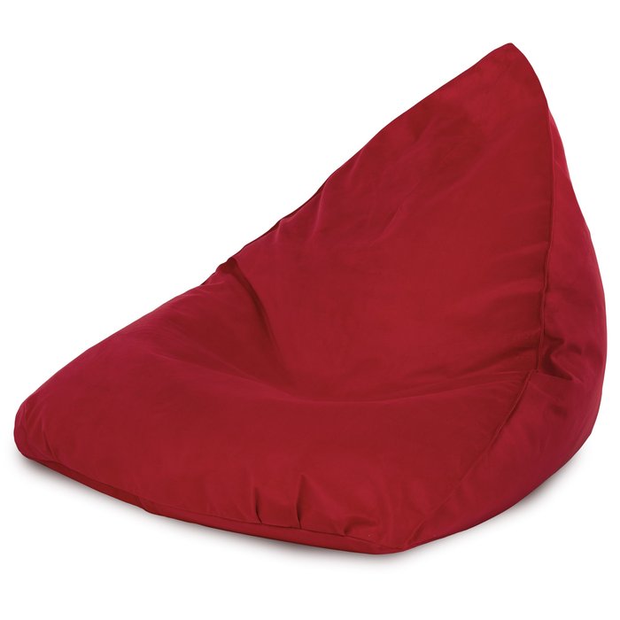 Roșu fotoliu puf para xl bermuda velvet