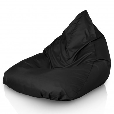 Negru fotoliu puf para xl bermuda exterior