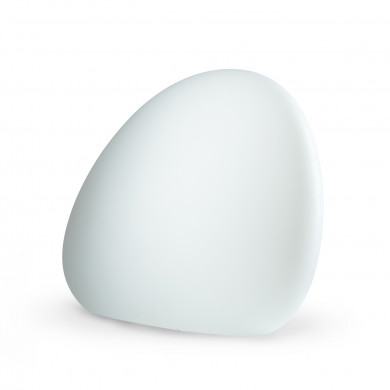 STONE M 50cm E27 lampă de grădină din piatră | alb 10580