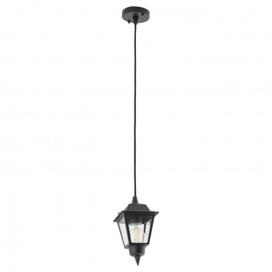 Lampă suspendată ANA, lățime 13 cm, E27, IP44 | negru 10500