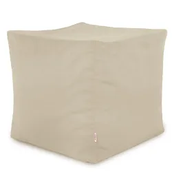 Puf Cub Pătrat - Catifea Soft