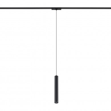 ROLLER LED UT-LVM 10W 3000K 1000lm lampă suspendată, înălțime 150cm, lățime 4cm | Negru 11317