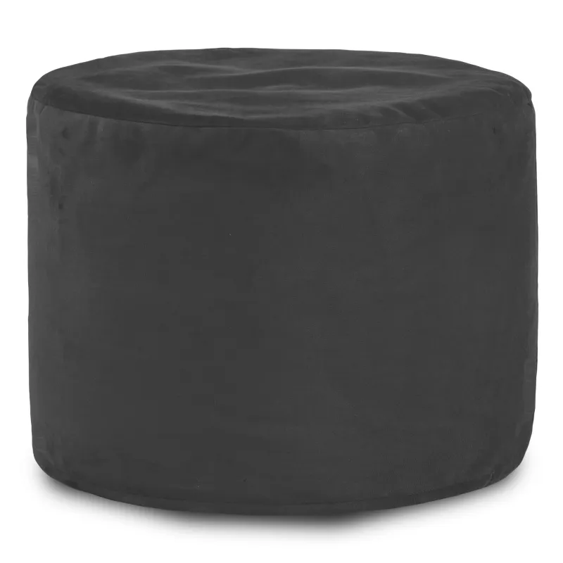 Puf Rotund Cilindru - Catifea Soft – vedere 5