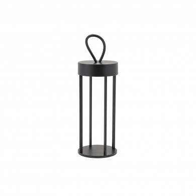 Lampa portabilă LED NALA 4W 2700K 170lm înălțime 30cm lățime 12cm IP54 comutator dimmer | Negru 11536