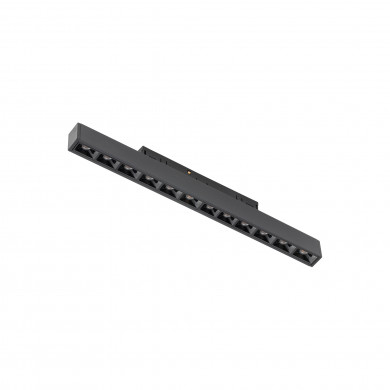 Corp de iluminat liniar FOCUS OUT LED 10W 3000K 450lm pentru bare colectoare NANO-LVM | Negru 11720