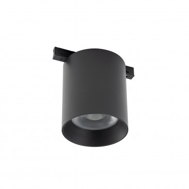 Corp de iluminat LED MUG 7W 3000K 460lm înălțime 8cm lățime 6,8cm pentru bare colectoare NANO-LVM | Negru 11722